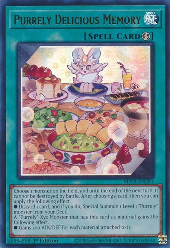 Purrely Delicious Memory (MP24-EN291)  Ultra Rare