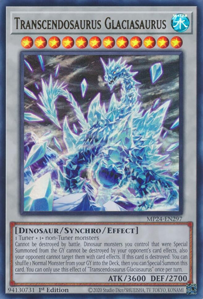 Transcendosaurus Glaciasaurus (MP24-EN297)  Ultra Rare