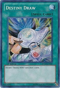 Destiny Draw (RYMP-EN037) Secret Rare