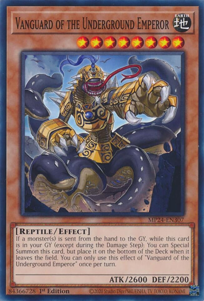 Vanguard of the Underground Emperor (MP24-EN307)  Common