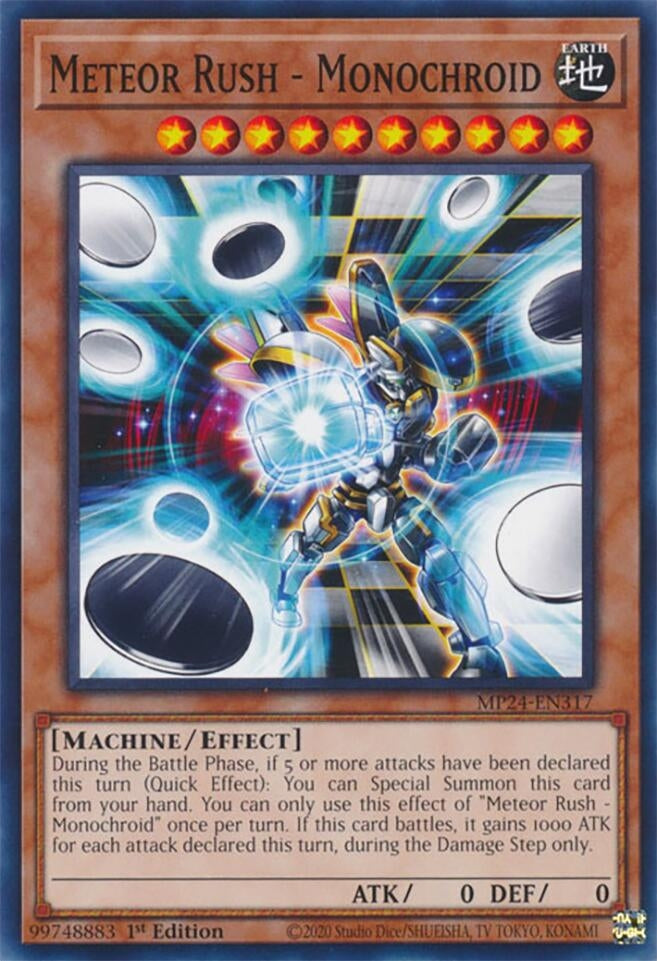Meteor Rush - Monochroid (MP24-EN317)  Common