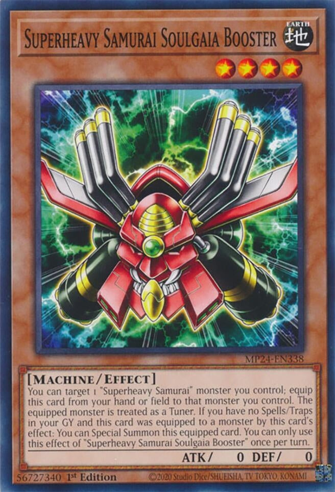 Superheavy Samurai Soulgaia Booster (MP24-EN338)  Common