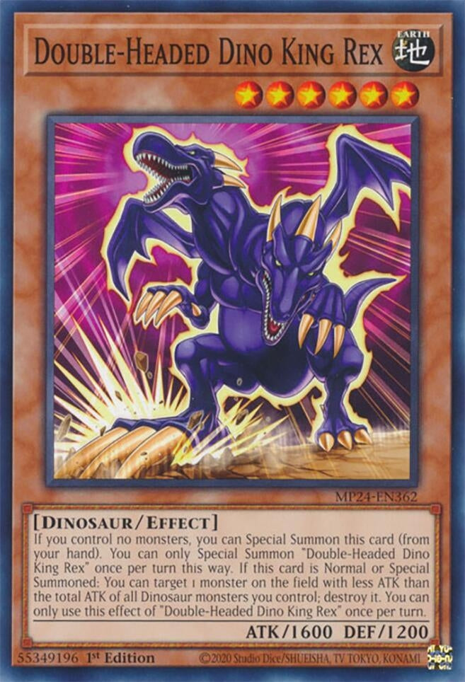 Double-Headed Dino King Rex (MP24-EN362)  Common