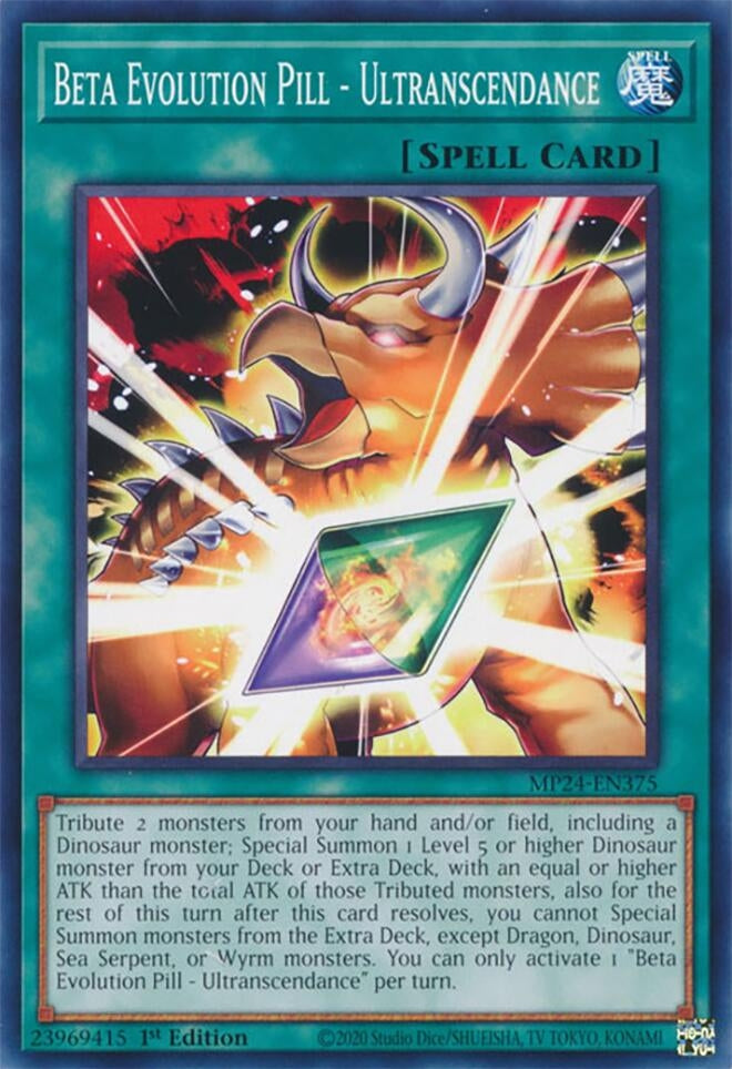 Beta Evolution Pill - Ultranscendance (MP24-EN375)  Common