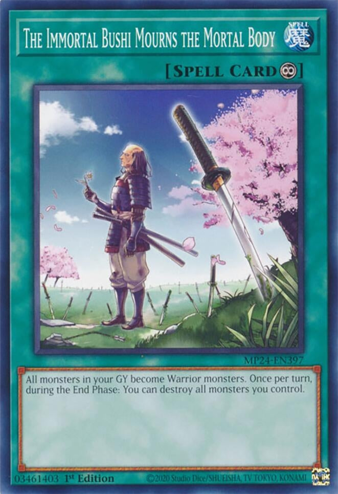 The Immortal Bushi Mourns the Mortal Body (MP24-EN397)  Common