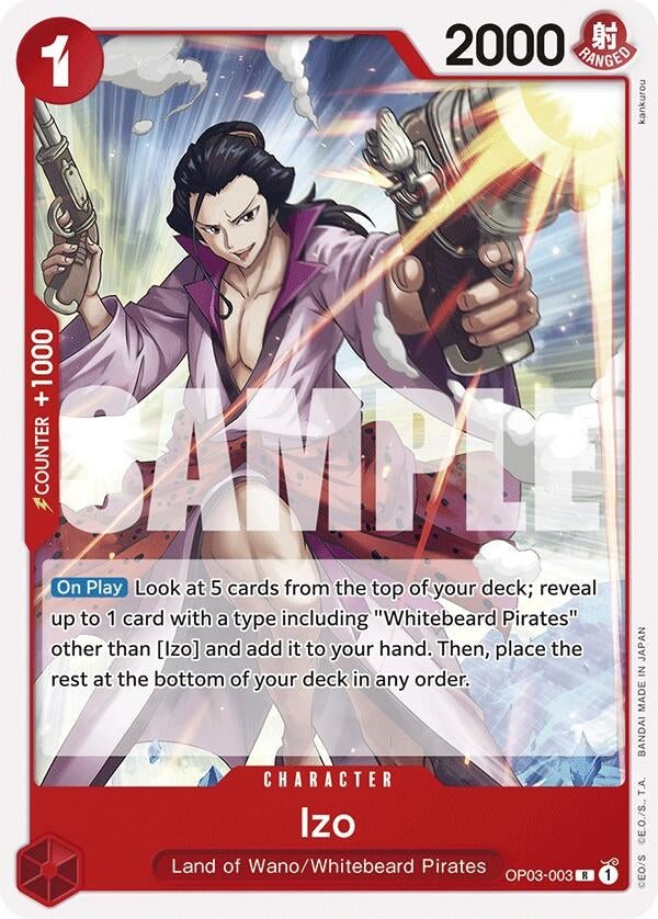 (OP03-003) Izo (Normal) - Rare