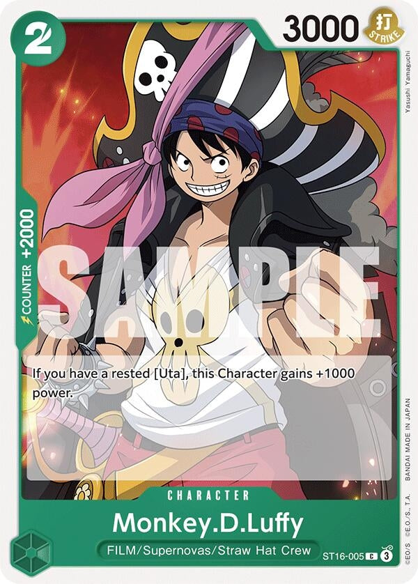 (ST16-005) Monkey.D.Luffy - Common