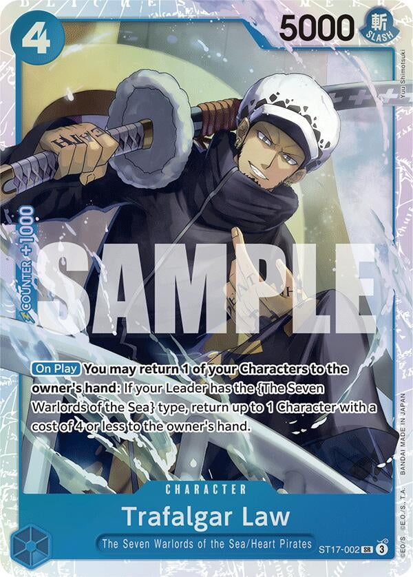 (ST17-002) Trafalgar Law - Super Rare