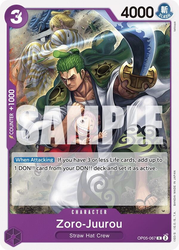 (OP05-067) Zoro-Juurou (Normal) - Rare