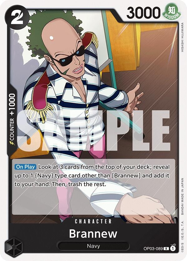 (OP03-089) Brannew (Normal) - Rare