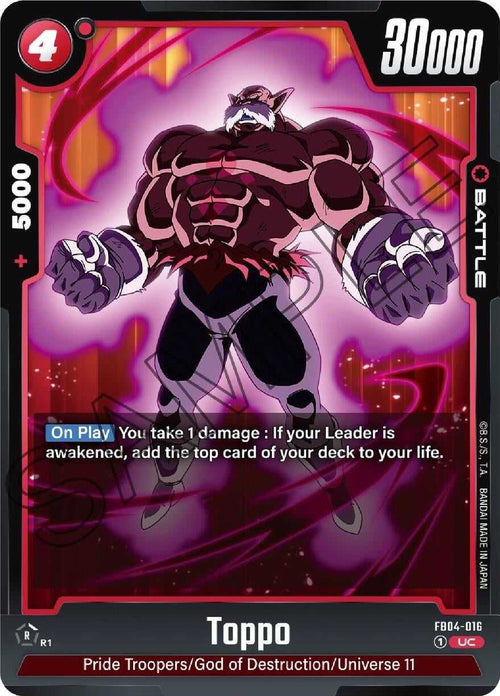 (FB04-016) Toppo - Uncommon