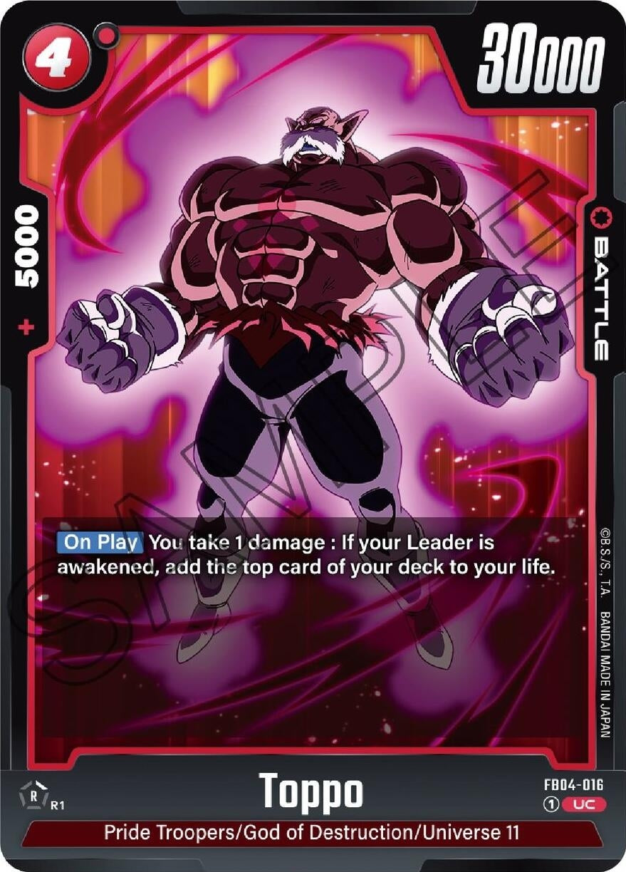 (FB04-016) Toppo - Uncommon