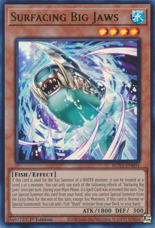 Surfacing Big Jaws (ROTA-EN001)  Ultra Rare