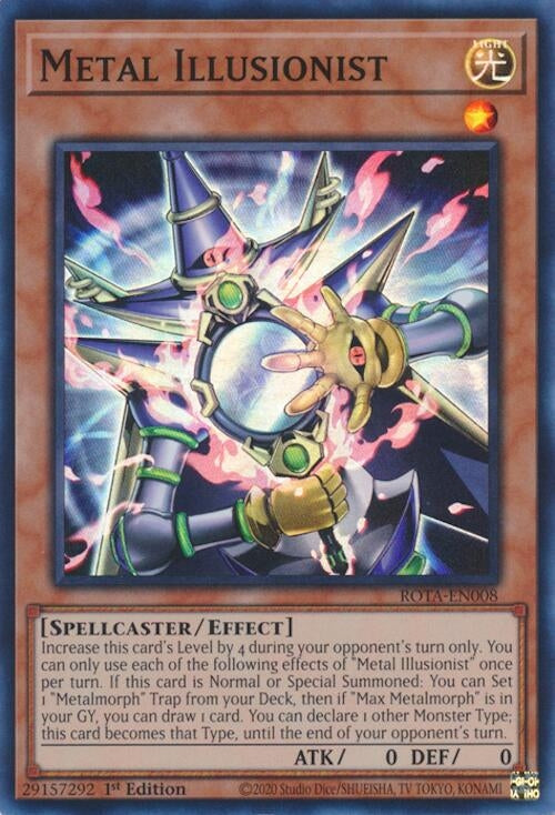 Metal Illusionist (ROTA-EN008)  Super Rare