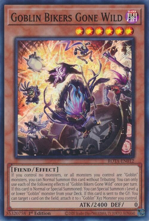 Goblin Bikers Gone Wild (ROTA-EN012)  Super Rare