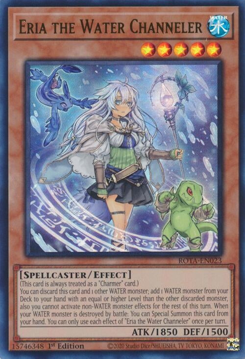 Eria the Water Channeler (ROTA-EN023)  Ultra Rare