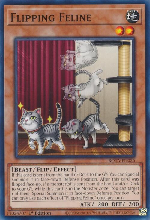 Flipping Feline (ROTA-EN026)  Common