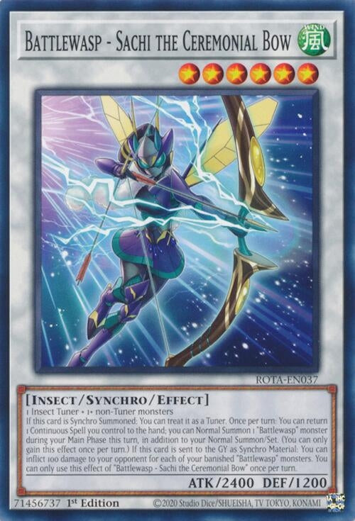 Battlewasp - Sachi the Ceremonial Bow (ROTA-EN037)  Common