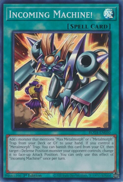 Incoming Machine! (ROTA-EN050)  Super Rare