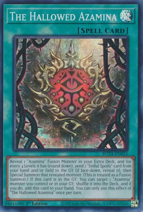 The Hallowed Azamina (ROTA-EN053)  Super Rare