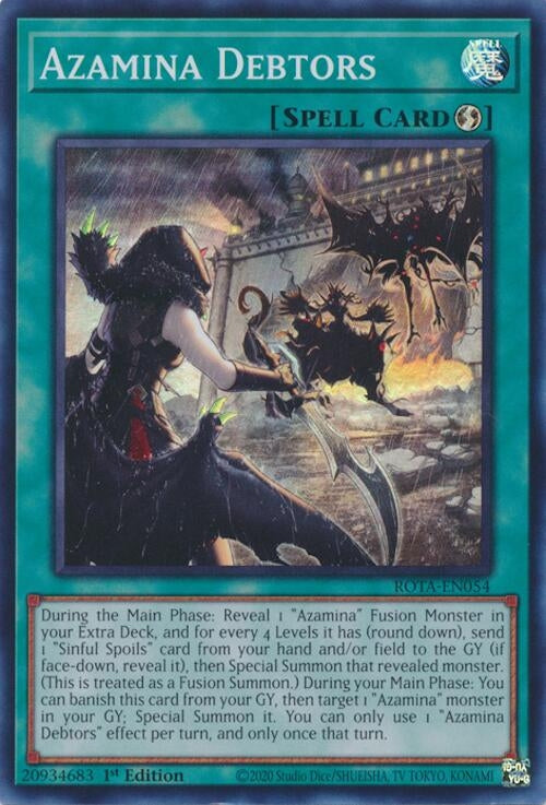 Azamina Debtors (ROTA-EN054)  Super Rare