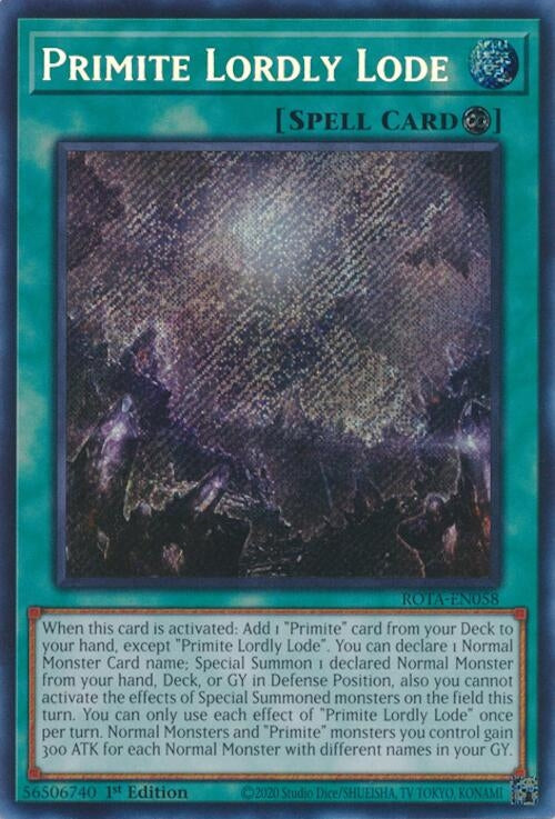 Primite Lordly Lode (ROTA-EN058)  Secret Rare