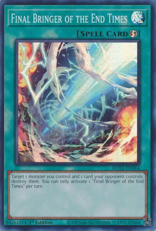 Final Bringer of the End Times (ROTA-EN064)  Super Rare