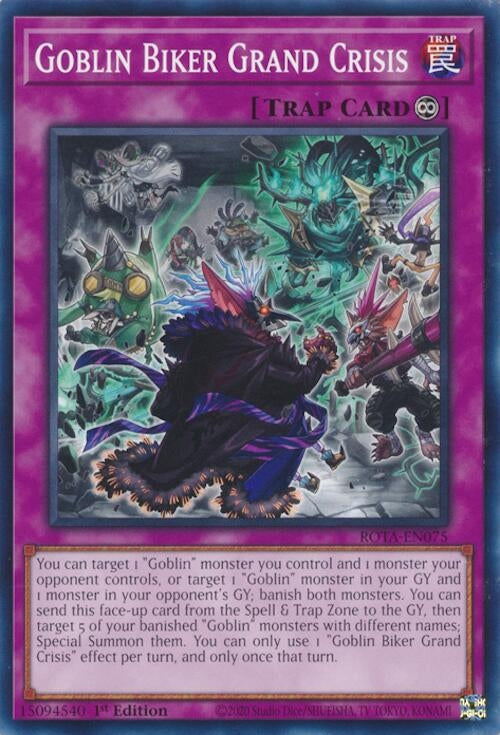 Goblin Biker Grand Crisis (ROTA-EN075)  Common