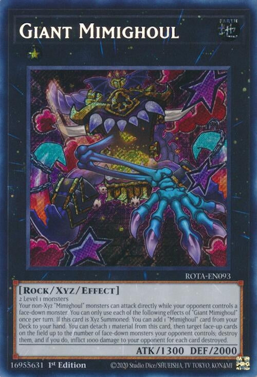 Giant Mimighoul (ROTA-EN093)  Secret Rare