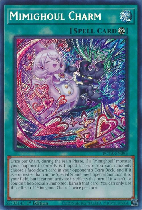 Mimighoul Charm (ROTA-EN096)  Secret Rare