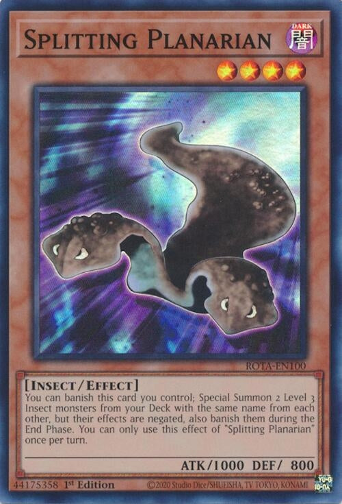 Splitting Planarian (ROTA-EN100)  Super Rare