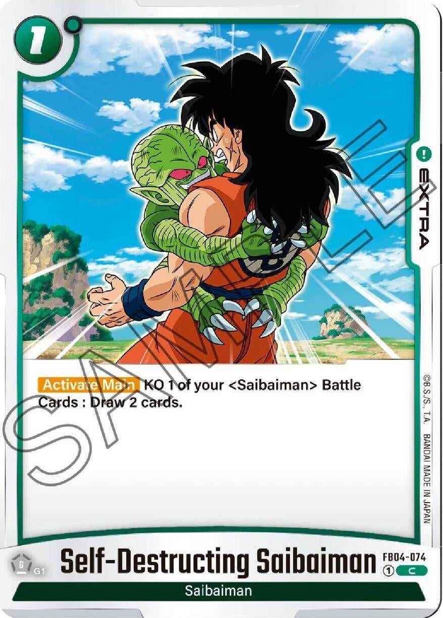 (FB04-074) Self-Destructing Saibaiman - Common