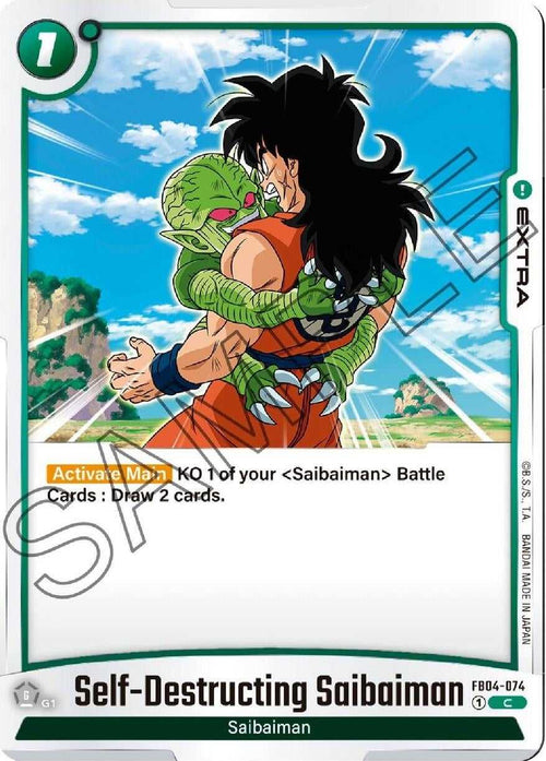 (FB04-074) Self-Destructing Saibaiman - Common