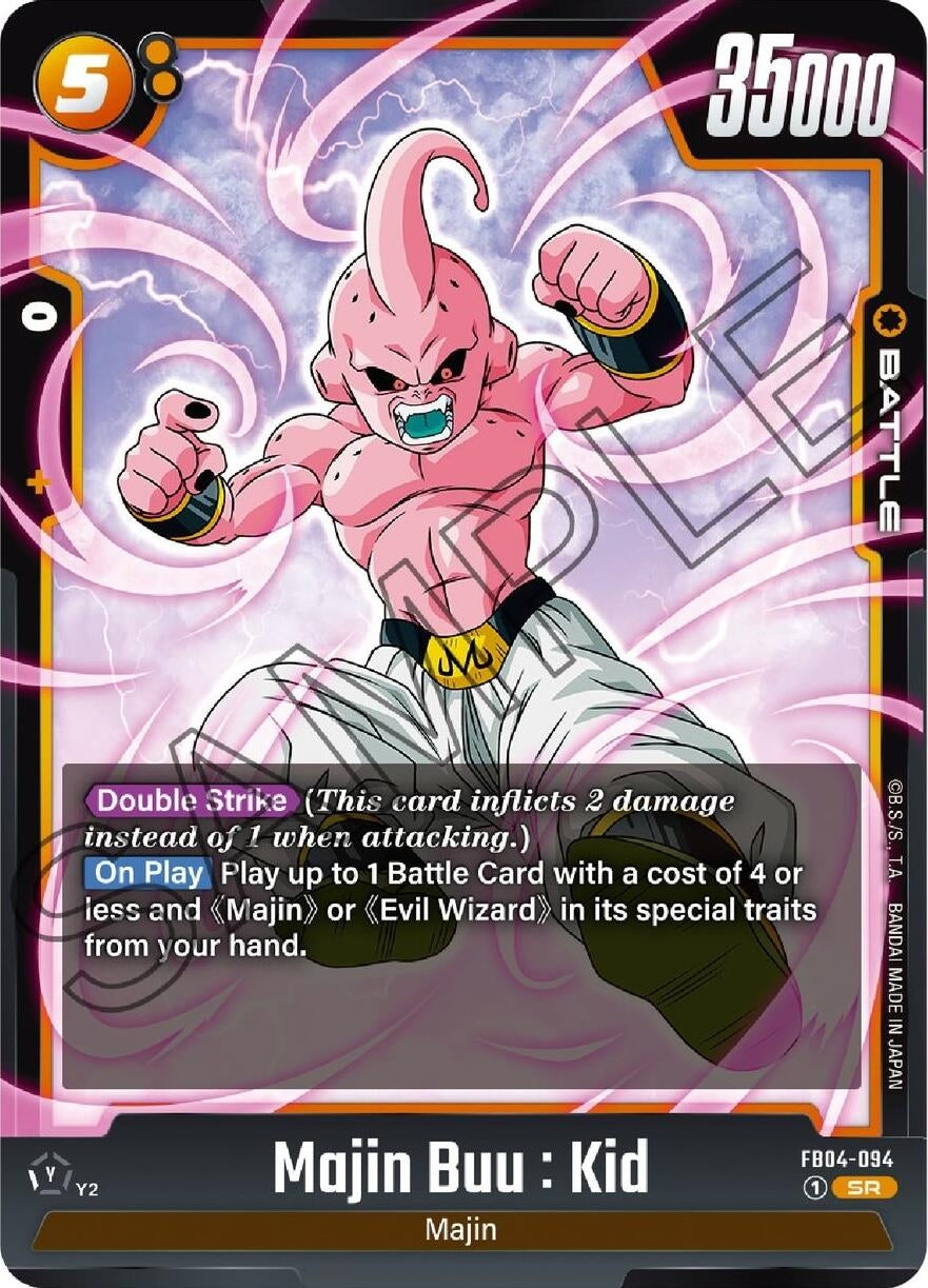 (FB04-094) Majin Buu : Kid - Super Rare