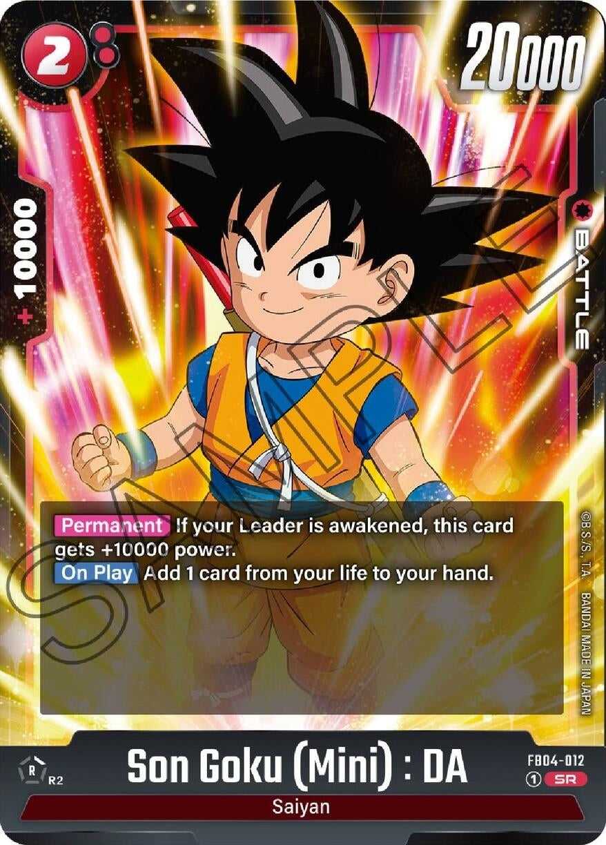 (FB04-012) Son Goku (Mini) : DA - Super Rare