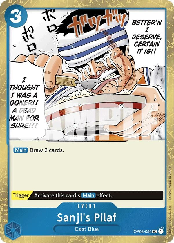 (OP03-056) Sanji's Pilaf (Jolly Roger Foil) - Uncommon