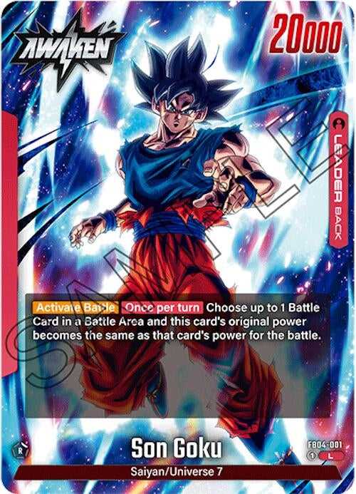 (FB04-001) Son Goku - Leader