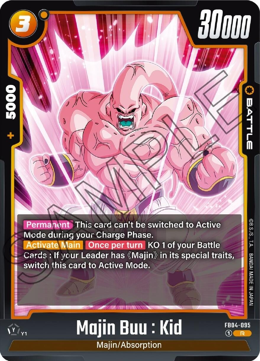 (FB04-095) Majin Buu : Kid - Rare