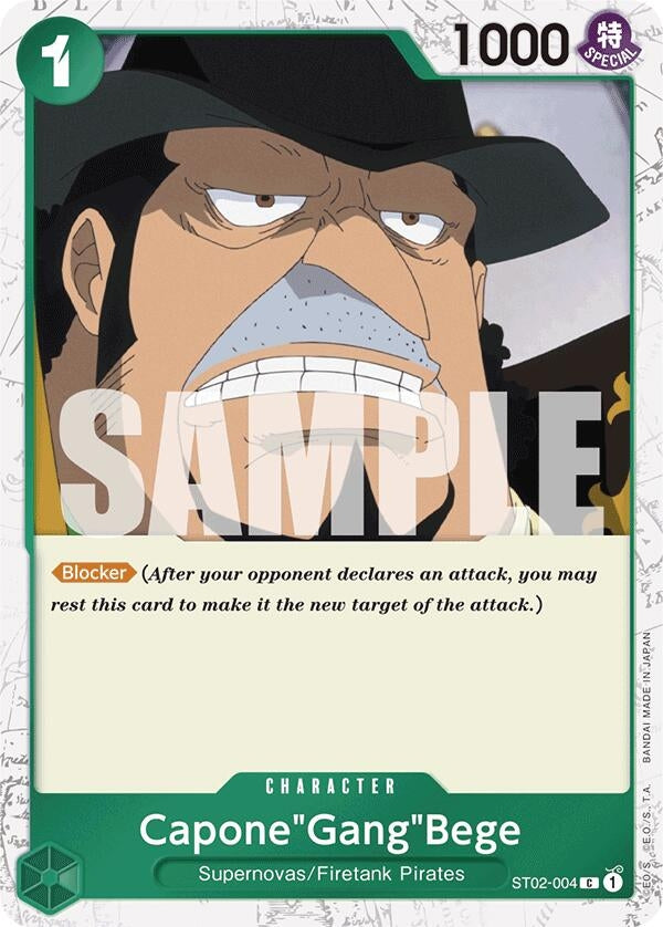 (ST02-004) Capone"Gang"Bege (Jolly Roger Foil) - Common