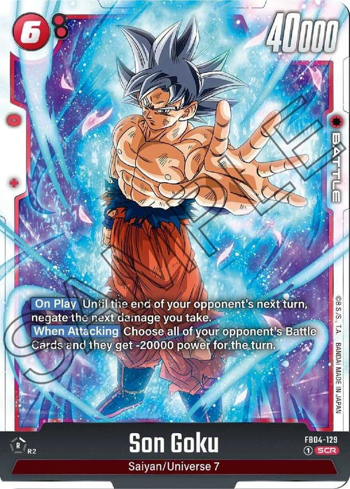 (FB04-129) Son Goku - Secret Rare