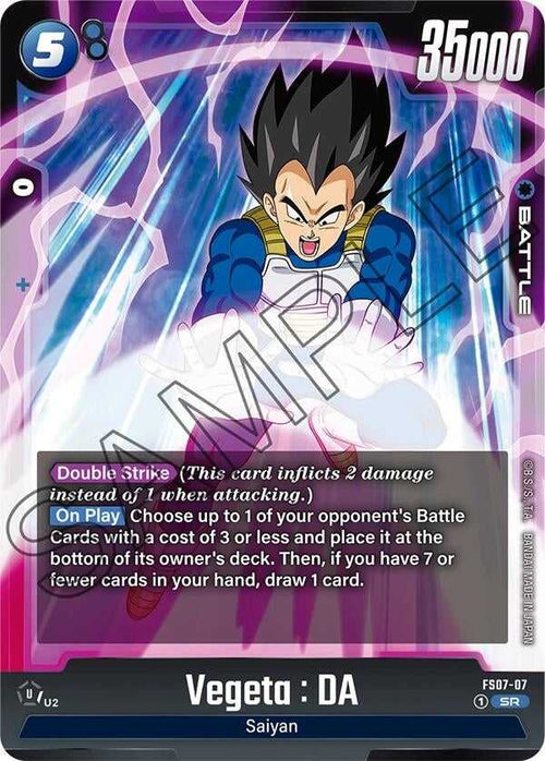 (FS07-07) Vegeta : DA - Super Rare