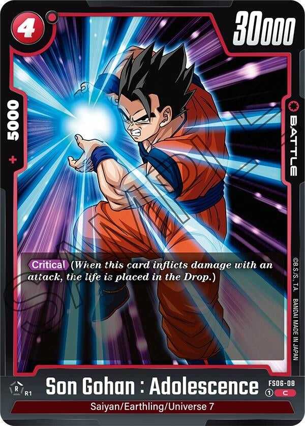 (FS06-08) Son Gohan : Adolescence - Common