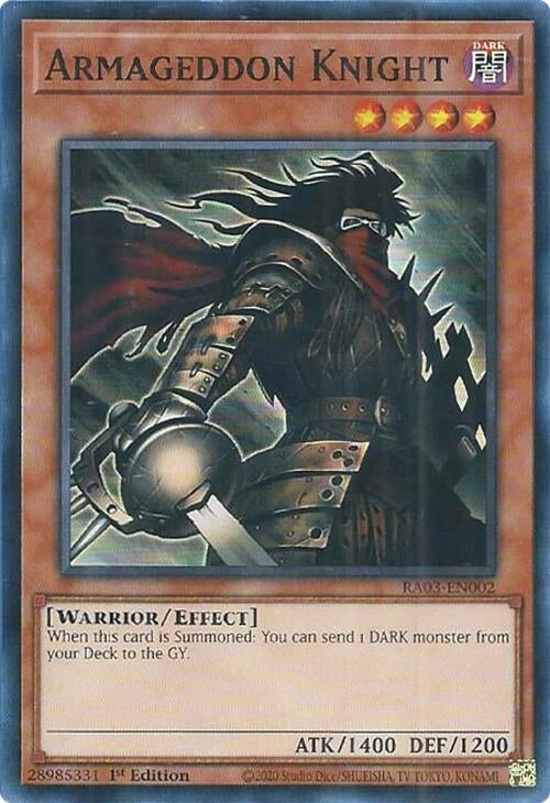 Armageddon Knight (RA03-EN002)  Super Rare