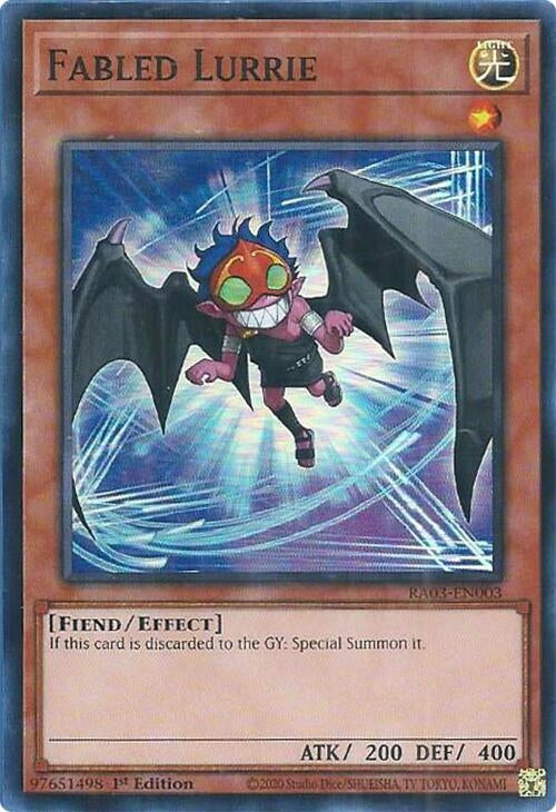 Fabled Lurrie (RA03-EN003)  Super Rare