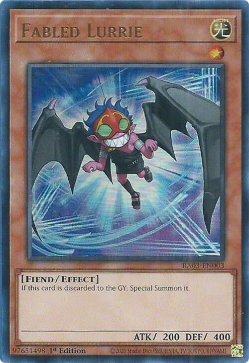Fabled Lurrie  (RA03-EN003)  Ultra Rare