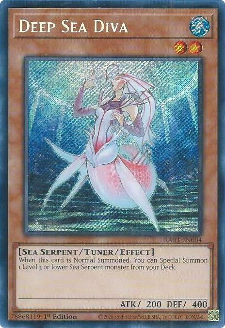 Deep Sea Diva  (RA03-EN004)  Secret Rare