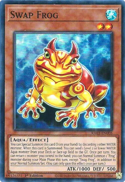 Swap Frog (RA03-EN005)  Super Rare