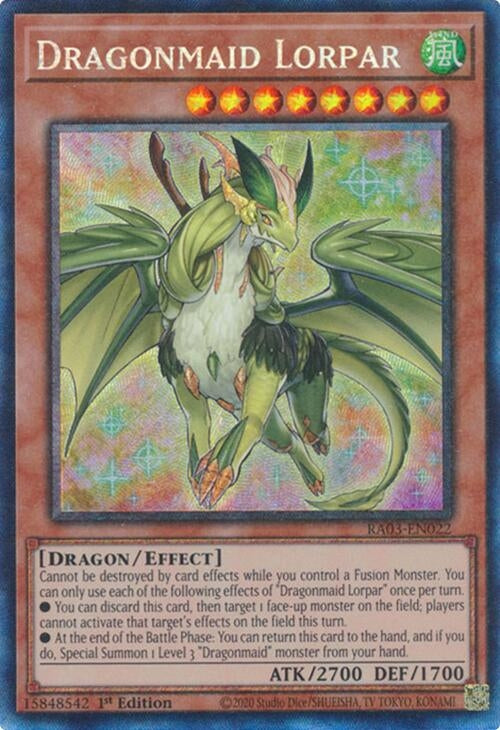 Dragonmaid Lorpar (PCR) (RA03-EN022)