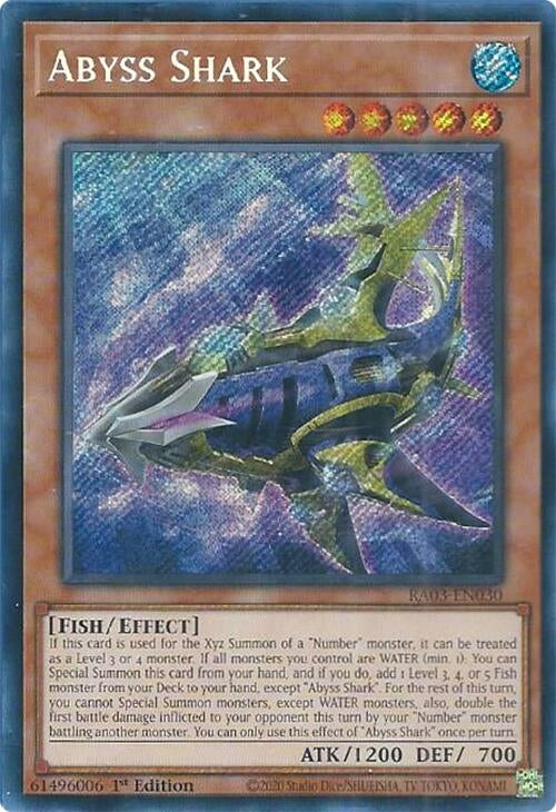 Abyss Shark  (RA03-EN030)  Secret Rare