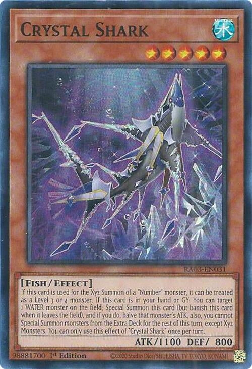 Crystal Shark (RA03-EN031)  Super Rare